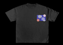 Load image into Gallery viewer, Max Heavyweight Black T-Shirt oversized fit “art depot”
