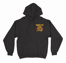 Load image into Gallery viewer, Black “Priorities“ hoodie
