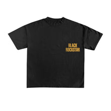 Load image into Gallery viewer, Black  “Health is Weath” Max Heavyweight&quot; T-Shirt Drop Shoulder fit
