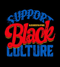 Load image into Gallery viewer, Max Heavyweight Black &quot;Culture&quot; T-Shirt oversized fit
