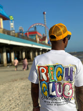 Load image into Gallery viewer, Max Heavyweight WHITE &quot;Rich Club&quot; T-Shirt oversized fit
