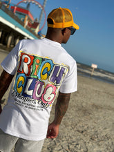 Load image into Gallery viewer, Max Heavyweight WHITE &quot;Rich Club&quot; T-Shirt oversized fit
