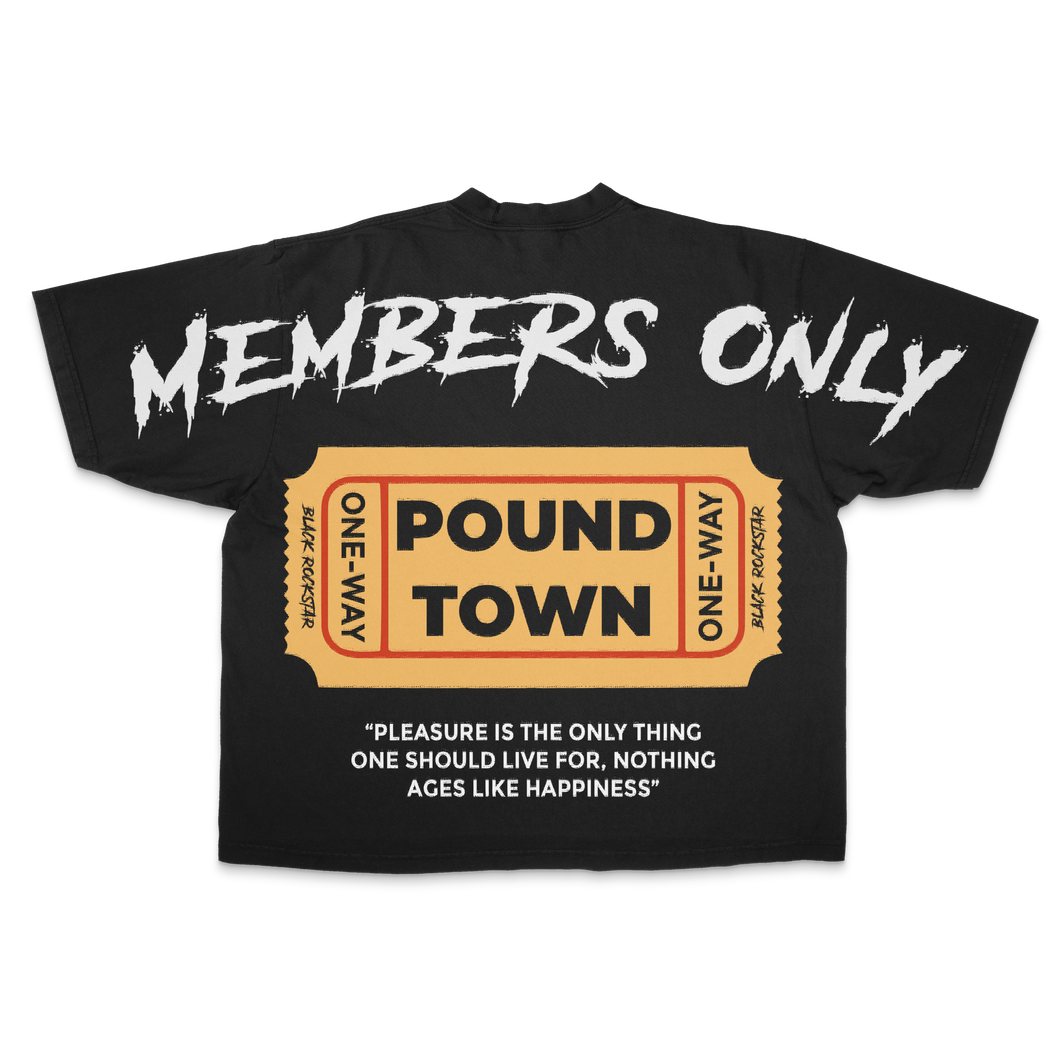 Black “Pound Town” Max Heavyweight