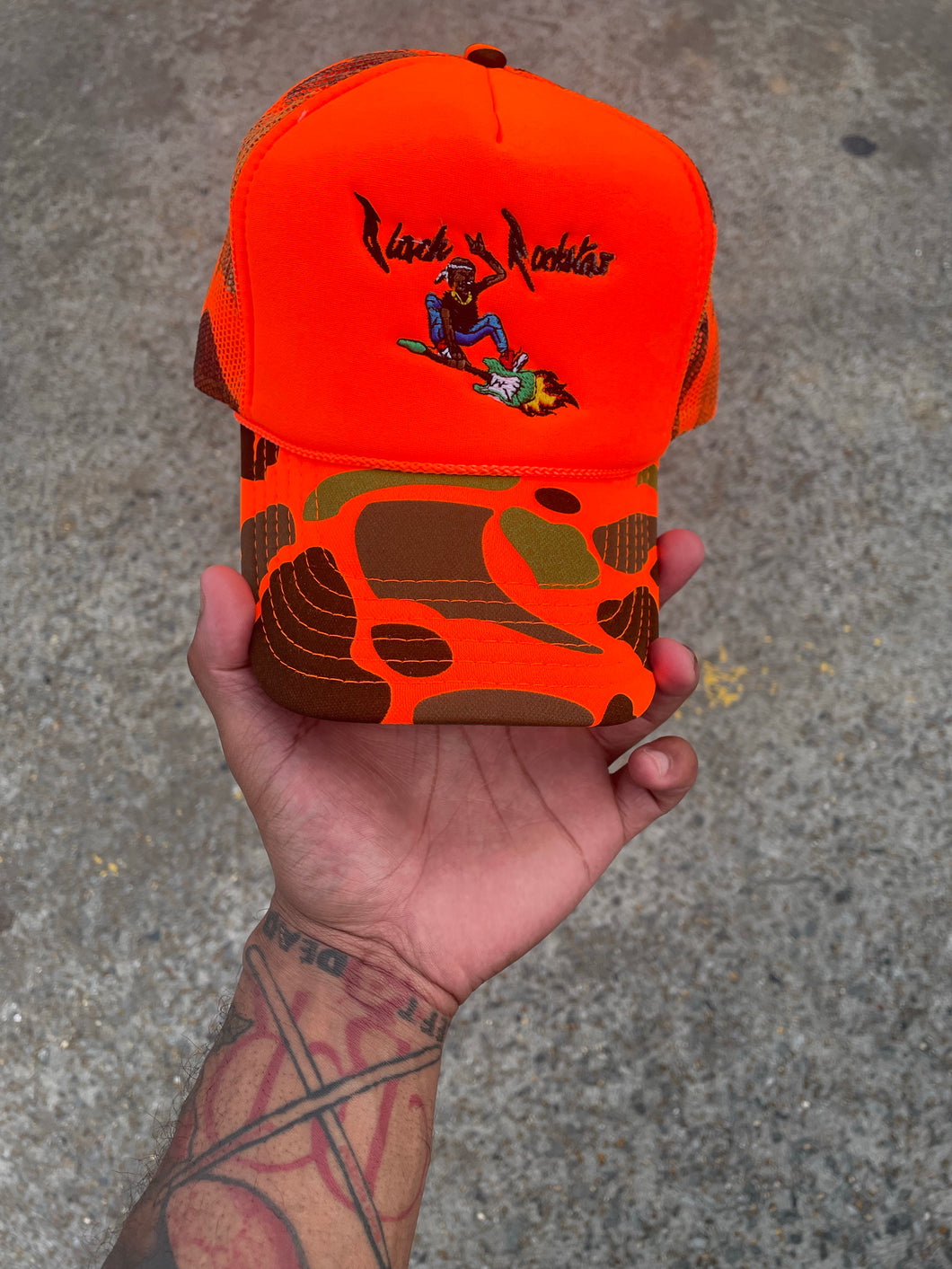 Skull Rocker Trucker